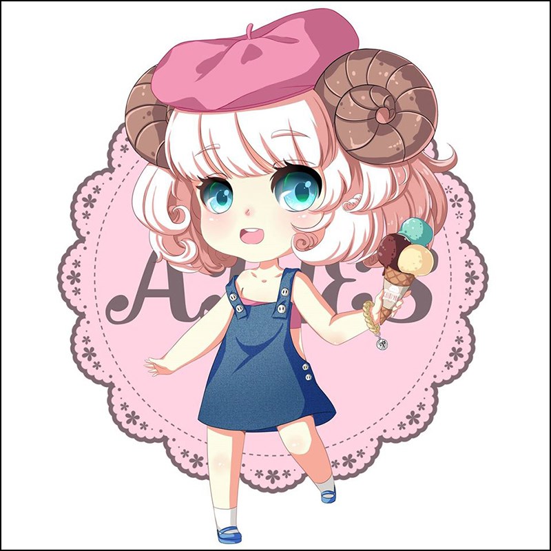 Chibi Cung Bạch Dương 4