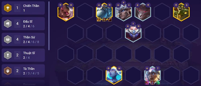 Đội h&igrave;nh giai đoạn cuối trận