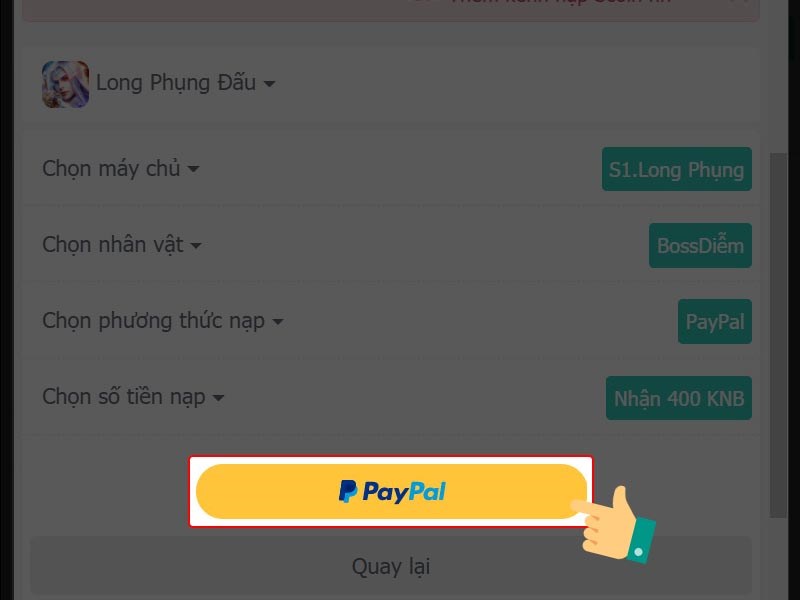 Kiểm tra th&ocirc;ng tin