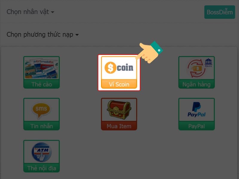 Chọn v&iacute; Scoin