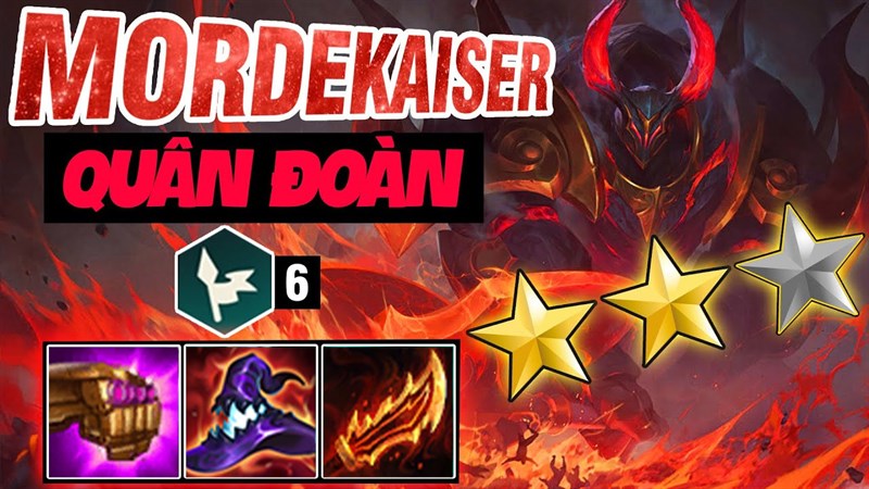 Mordekaiser sẽ gi&uacute;p h&agrave;ng ph&ograve;ng ngự của bạn th&ecirc;m phần cứng c&aacute;p