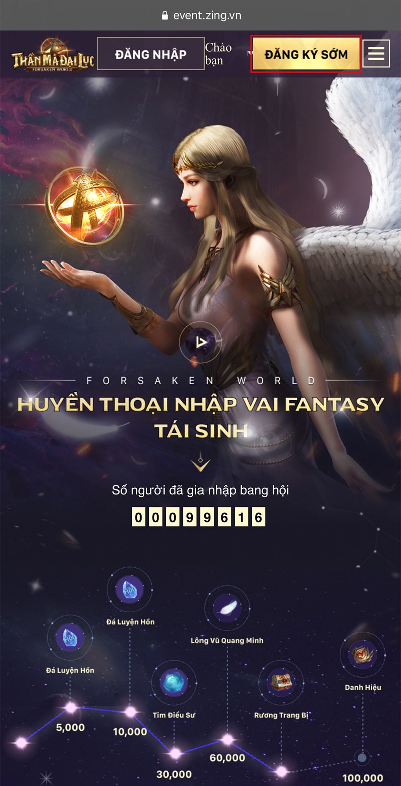 Nhấp vào ô 