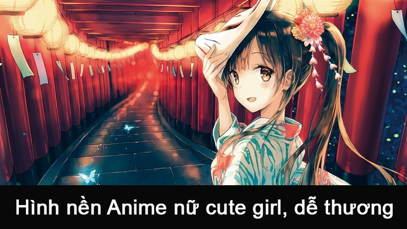 Hình Nền Anime Màu Hồng Cute Đáng Yêu Nhất LaptopTCL