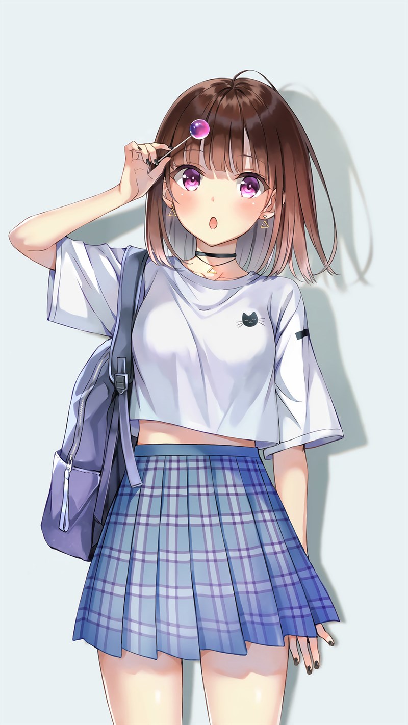 Tổng hợp ảnh anime girl dễ thương cute đáng yêu