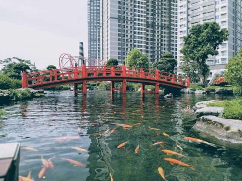 Vẻ đẹp ngỡ ngàng của công viên ven sông Vinhomes Central Park