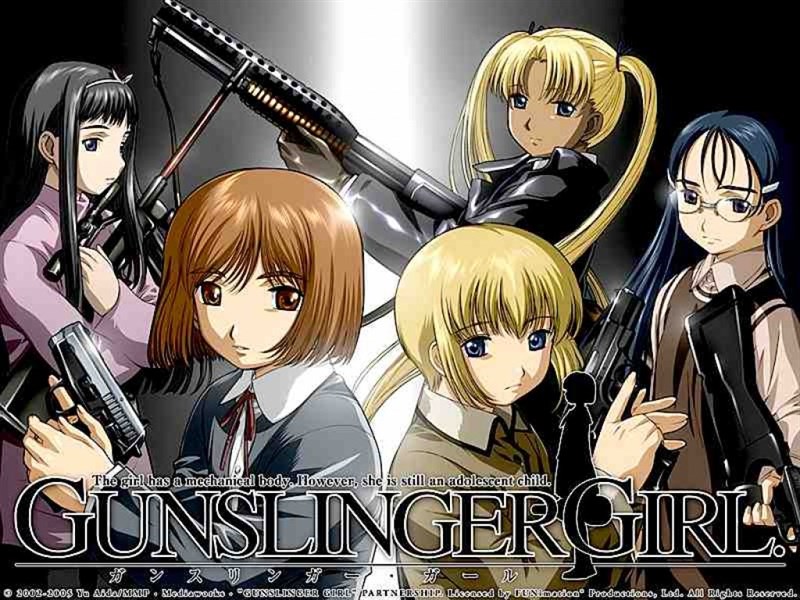 Các nữ chiến binh trong Gunslinger Girl 