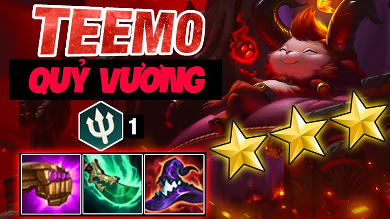 Teemo với những màn rải bom sẽ có thể huỷ diệt kẻ địch cực kỳ nhanh chóng