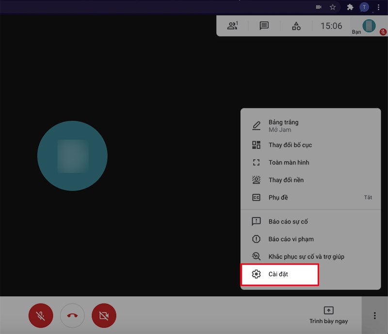 Chọn C&agrave;i đặt