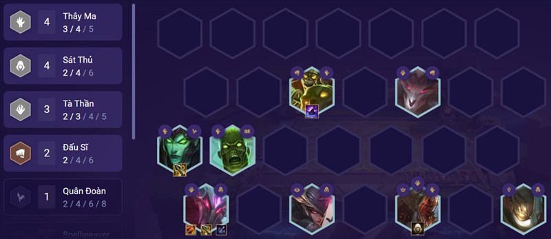 Đội h&igrave;nh giai đoạn cuối trận