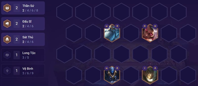 Đội h&igrave;nh giai đoạn đầu trận