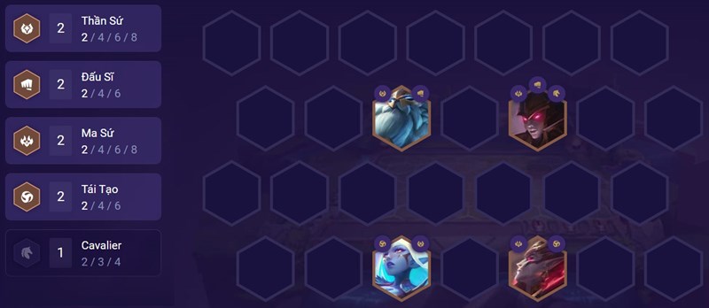 Đội h&igrave;nh giai đoạn đầu trận