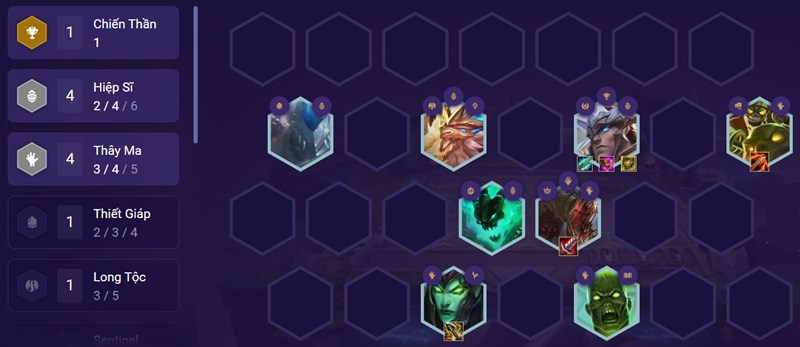 Đội h&igrave;nh giai đoạn cuối trận