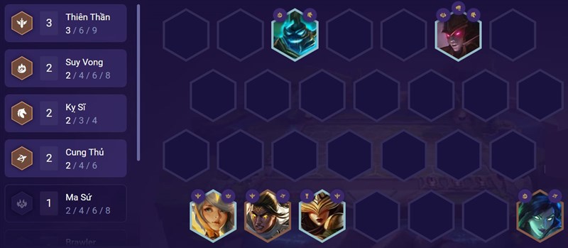 Đội h&igrave;nh giữa trận