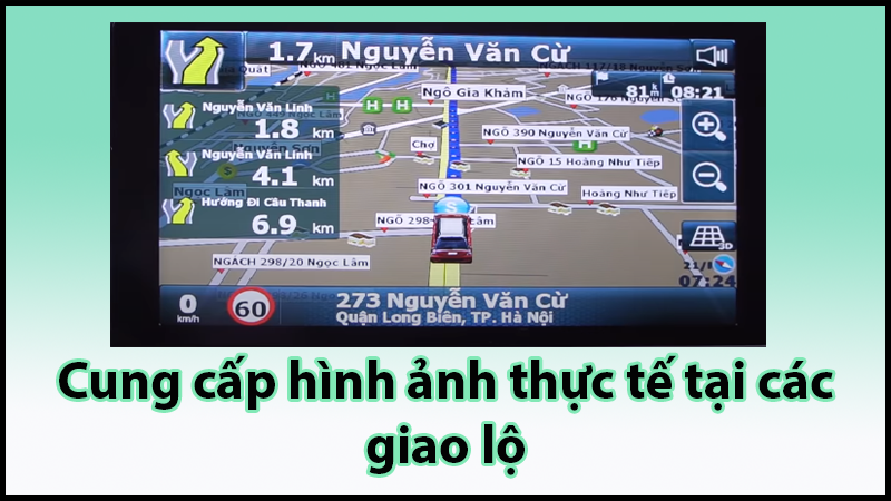   Cung cấp hình ảnh thực tế tại các giao lộ