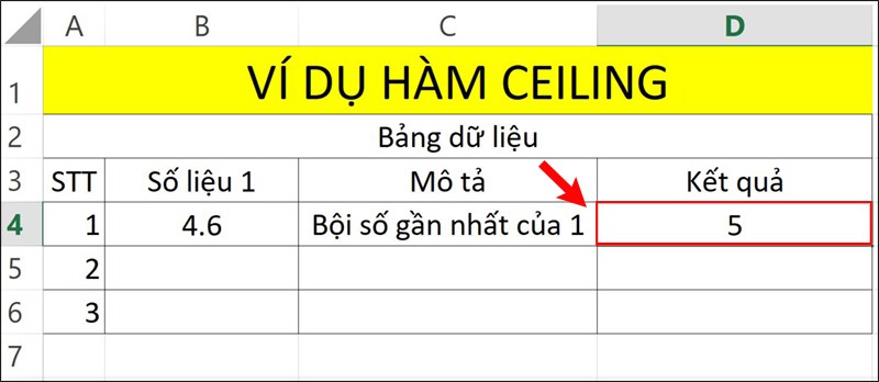 Nhấn&nbsp;Enter&nbsp;để hiển thị kết quả.