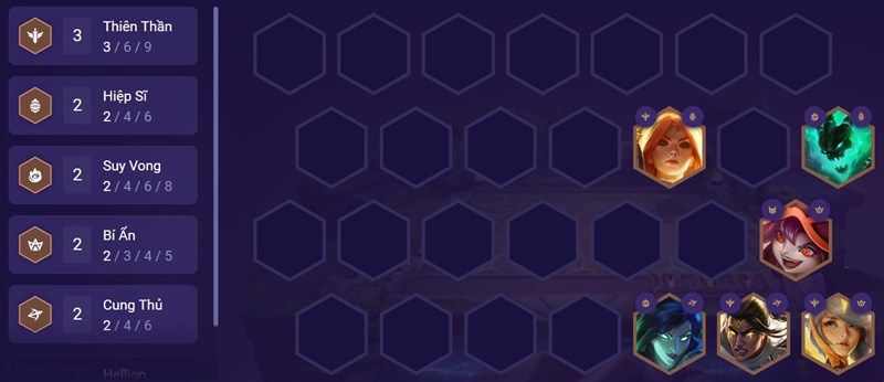 Đội h&igrave;nh giữa trận