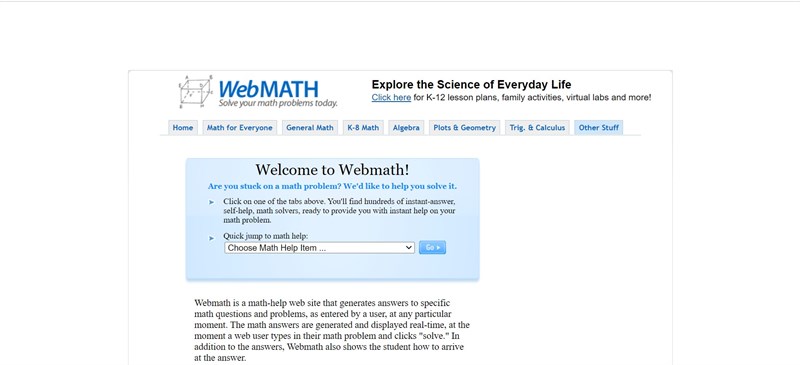 WebMATH