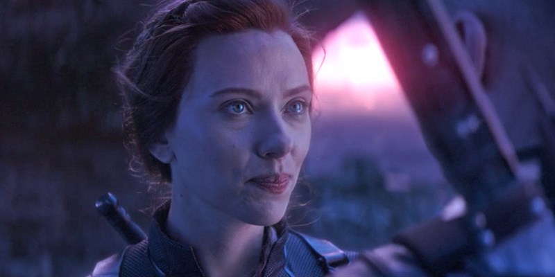 Giây phút cảm động của Black Widow