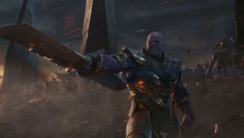 Sự đen tối trong khoảnh khắc Thanos xuất hiện