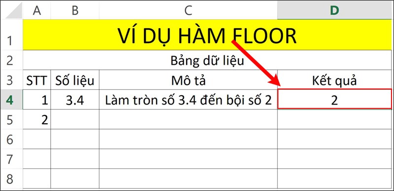 Nhấn&nbsp;Enter&nbsp;để hiển thị kết quả.