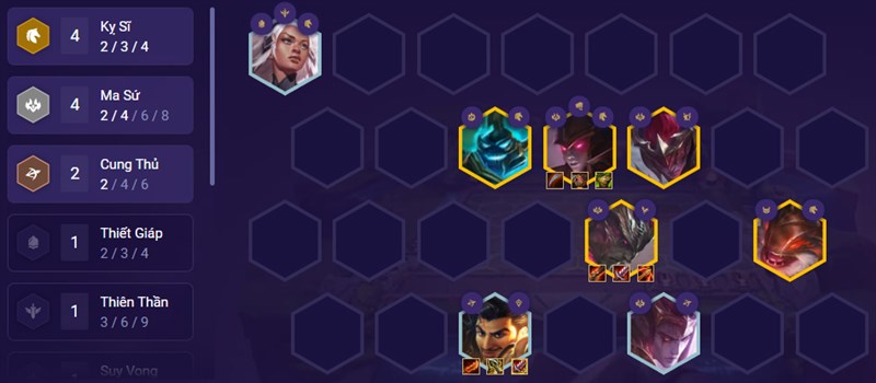 Đội h&igrave;nh giai đoạn cuối trận