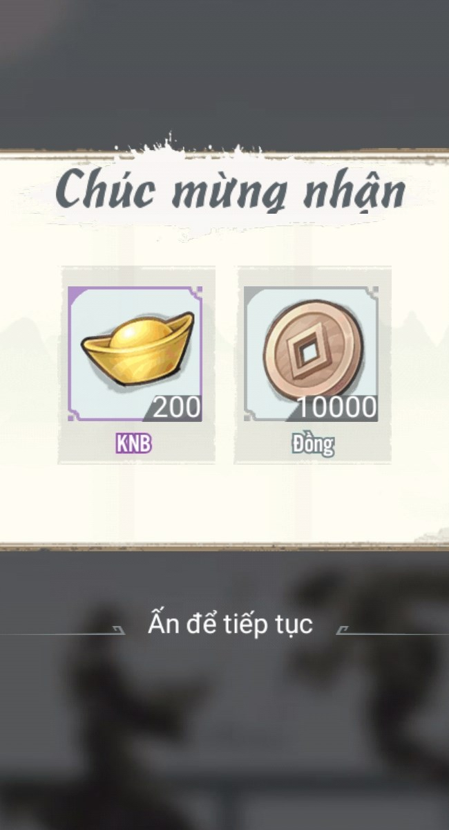 Ngay lập tức bạn sẽ nhận ngay được những phần thưởng hấp dẫn.