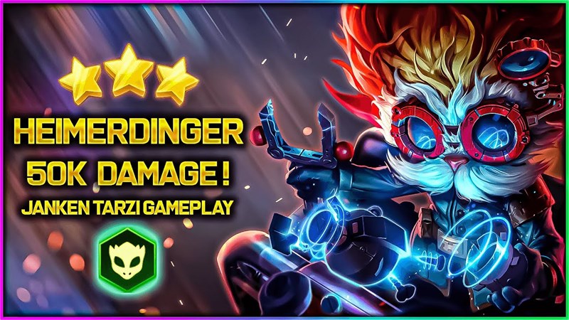 Heimerdinger là chủ lức thứ 2 của đội Heimerdinger là chủ lức thứ 2 của đội