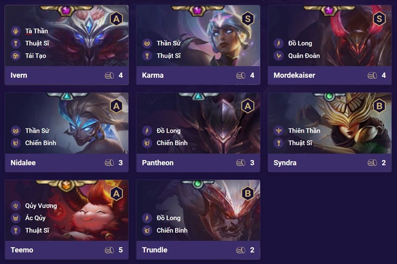 Đội h&igrave;nh Đồ Long Thuật Sĩ