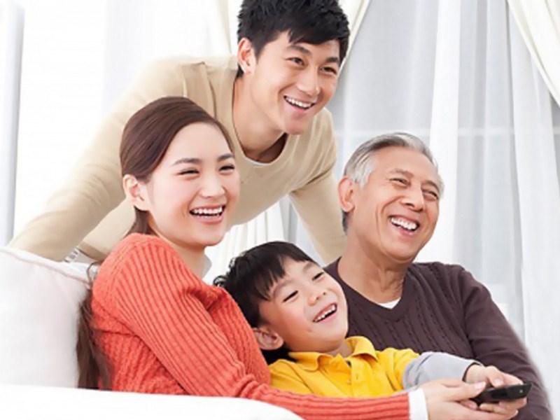 Đại gia đình hạnh phúc