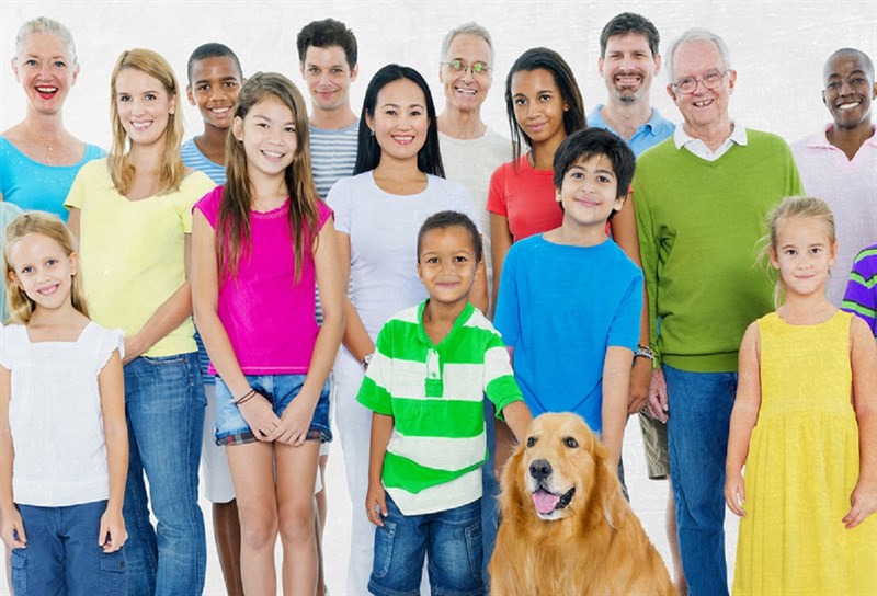 Đại gia đình hạnh phúc