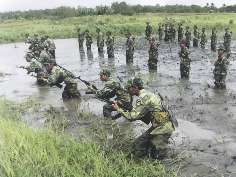 Chiên khu vực người lính