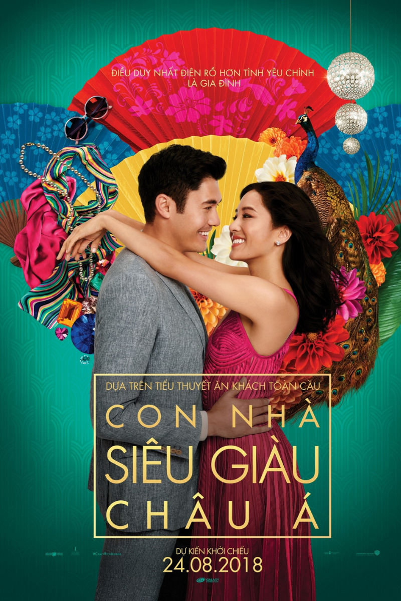 Poster phim Con nhà siêu giàu châu Á Poster phim Con nhà siêu giàu châu Á