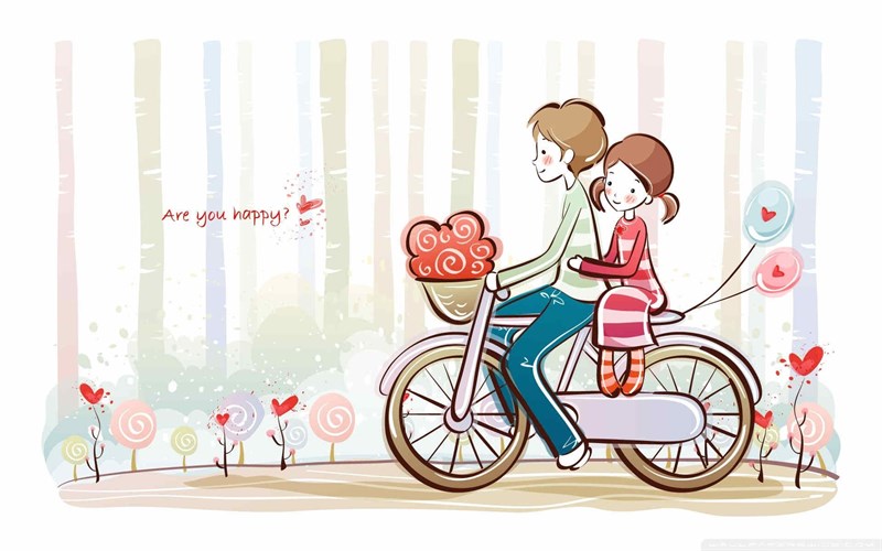 Ảnh xe đạp hoạt hình