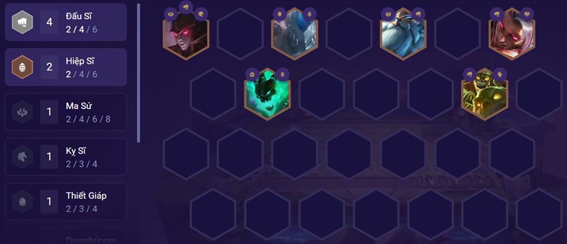 Đội h&igrave;nh giữa trận