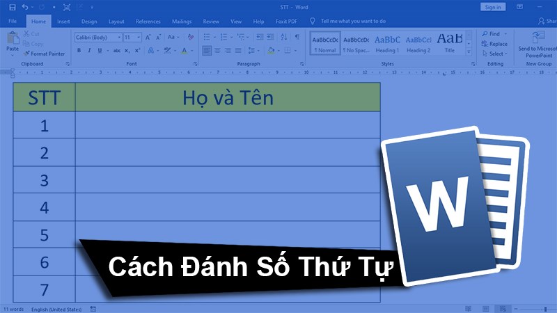 Cách đánh số thứ tự trong Word 2010, 2016, 2003 dễ nhất