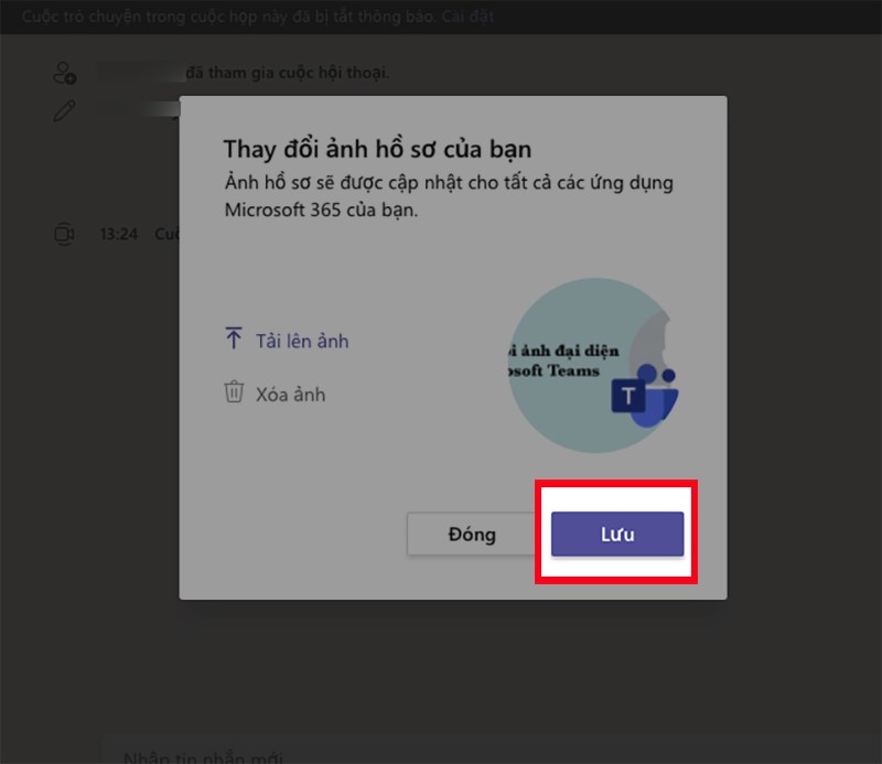 Cách đổi ảnh đại diện trên Microsoft Teams nhanh, đơn giản