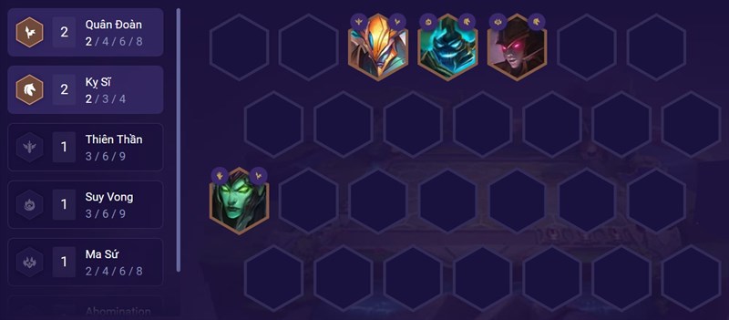 Đội hình đầu trận Đội hình đầu trận