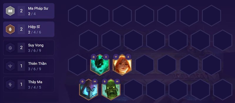 Đội hình đầu trận Đội hình đầu trận