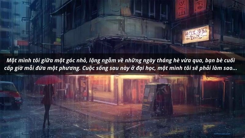 Stt tháng 6 buồn đầy tâm trạng