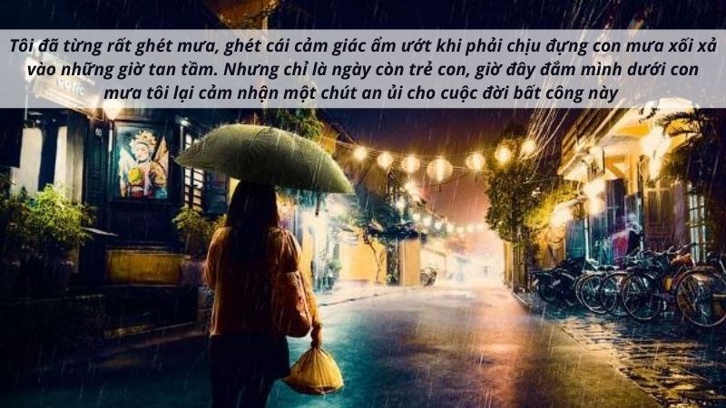Stt tháng 6 mưa đầy tâm trạng