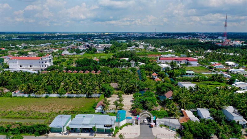 Toàn cảnh khu du lịch sinh thái Huỳnh Kha