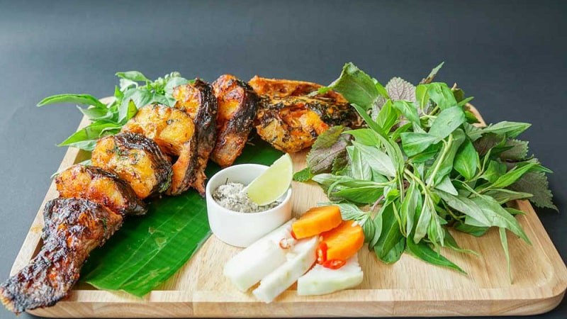 Nếu đã đến cù lao Long Trị, đừng bỏ qua cơ hội thưởng thức những món ăn dân dã