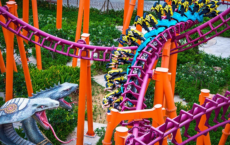Trò chơi cảm giác mạnh - Asia Park