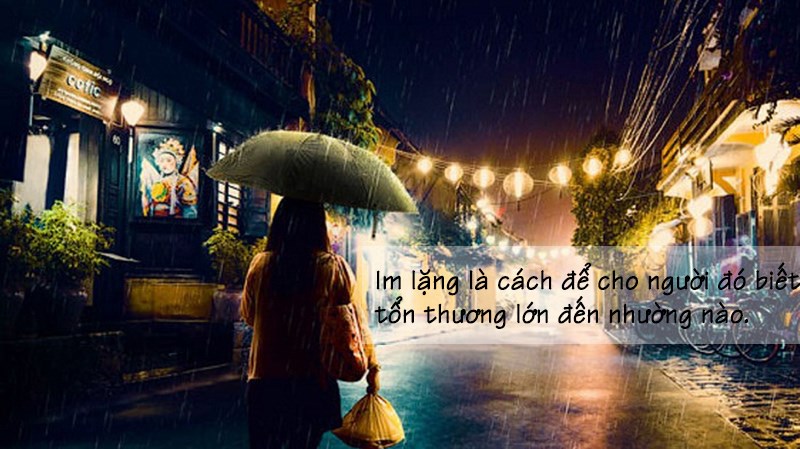 Sự im lặng của những người tổn thương