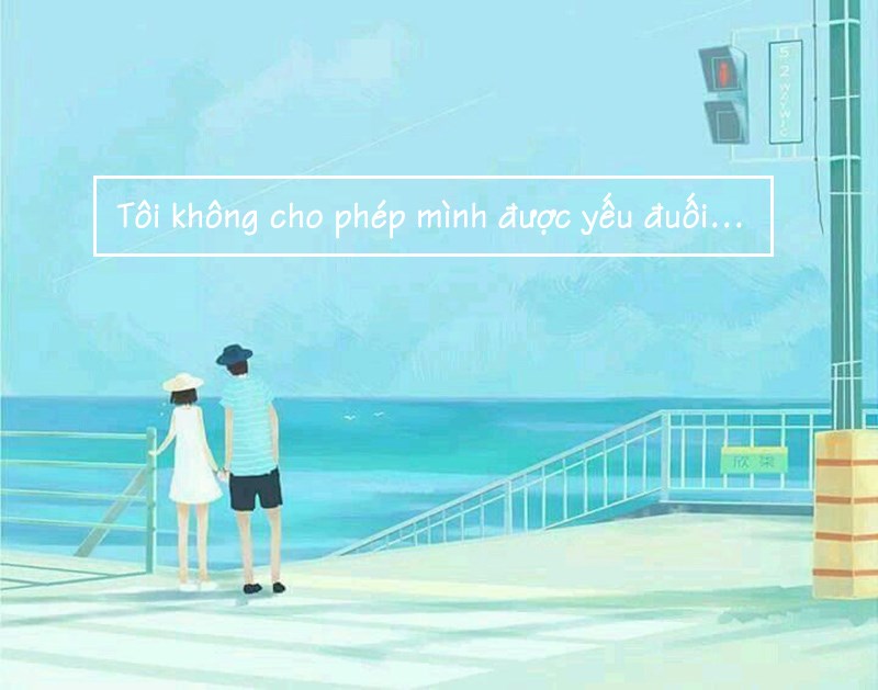 Tôi không cho phép mình được yếu đuối