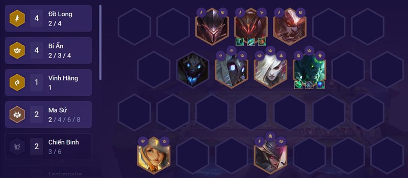 Đội h&igrave;nh cuối trận