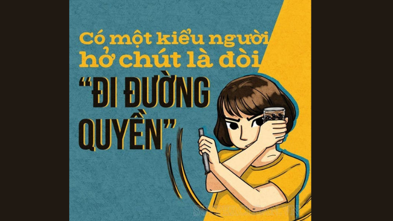 Kiểu người thích đi đường quyền 