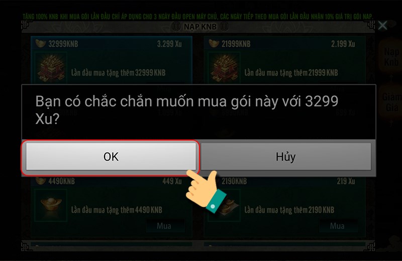 X&aacute;c nhận thanh to&aacute;n