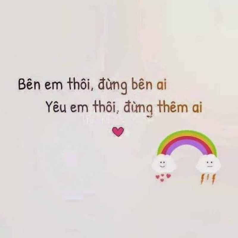 Stt dễ thương, đáng yêu