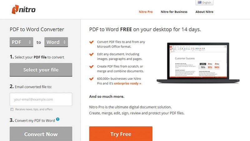 Nitro PDF to Word Converter